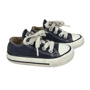 CONVERSE INFANT CHUCK TAYLOR ALL STAR – NAVY CANVAS – SIZE 4 US – CLASSIC STYLE